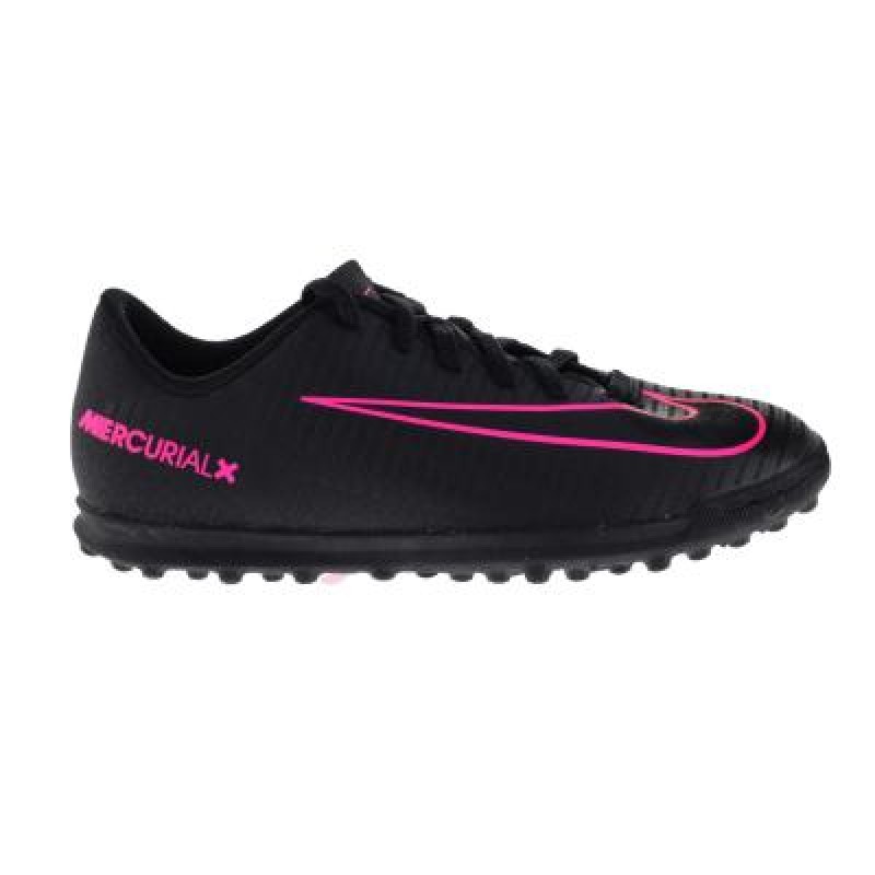 Подростковые бутсы Nike (черный/розовый)