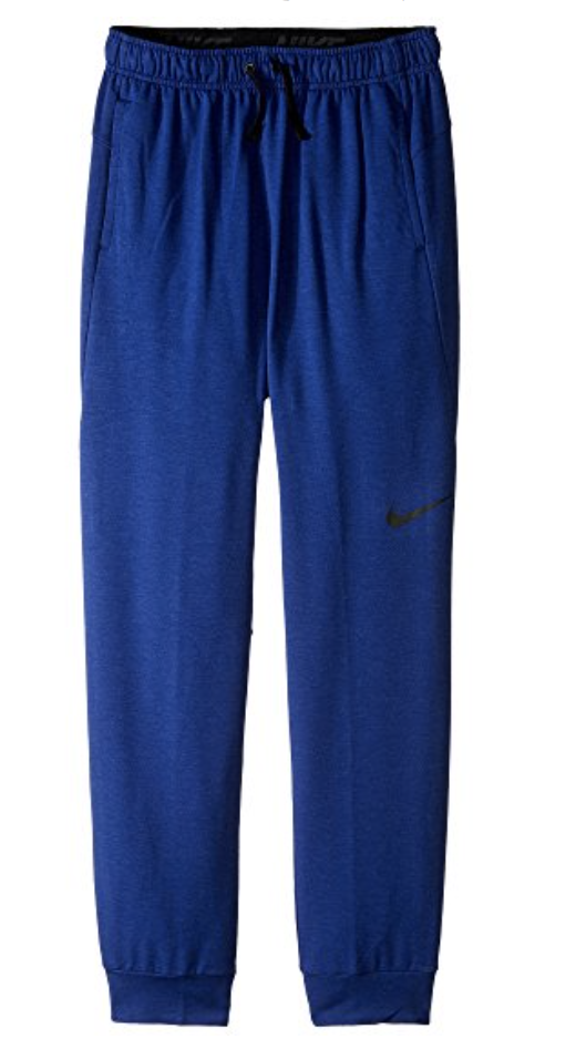 Спортивные зауженные штаны Nike синие