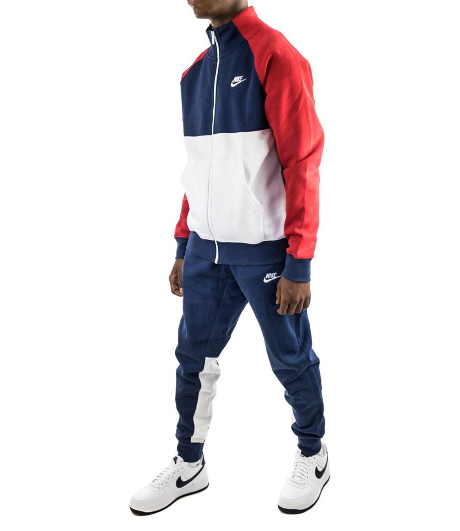 Стильный костюм Nike Nsw Ce Trk Suit Flc для бега