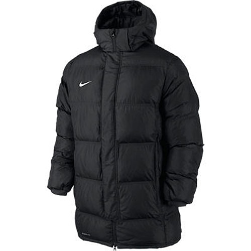 Черная утепленная стеганая куртка Nike