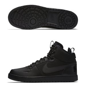 Черные высокие городские кроссовки Nike