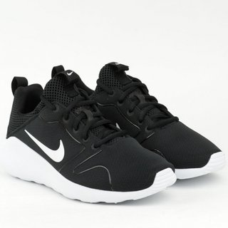 Черные кроссовки Nike с белой подошвой (ч/б)