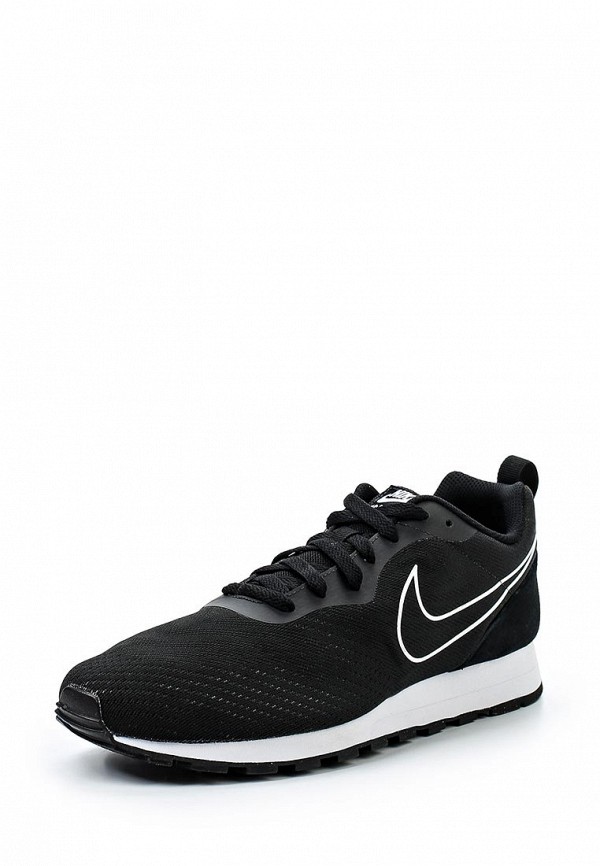 Черно-белые низкие кроссовки Nike