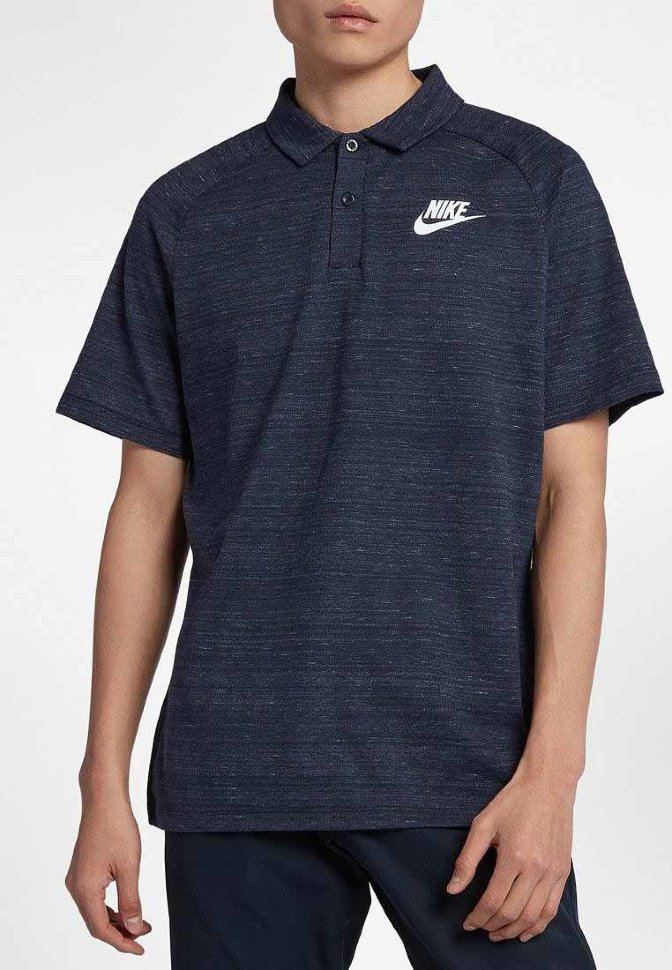 Синяя футболка поло Nike Sportswear