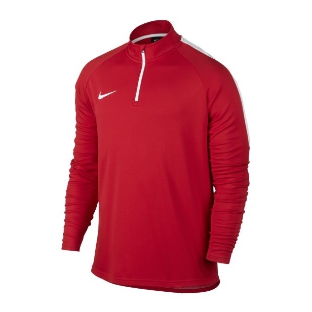 Спортивная красная водолазка с молнией Nike