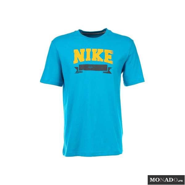 Футболка Nike голубая