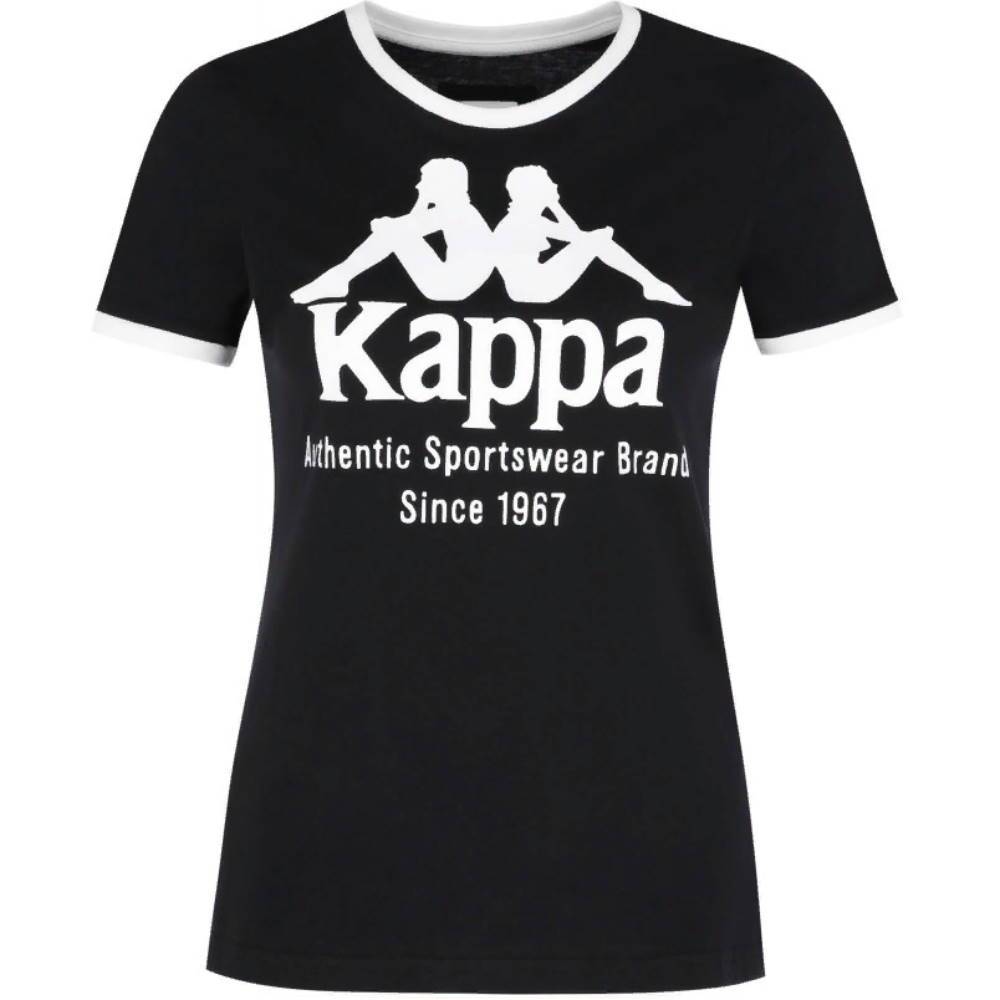 Черная футболка Kappa