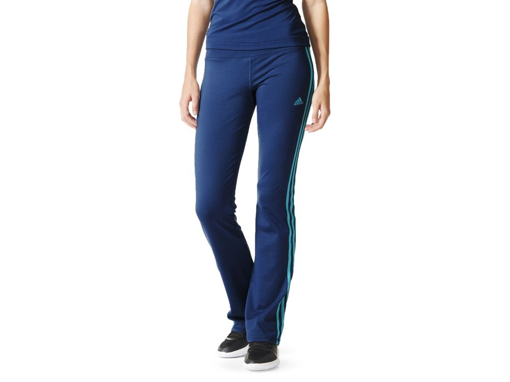 Спортивные синие штаны Adidas для бега и фитнеса