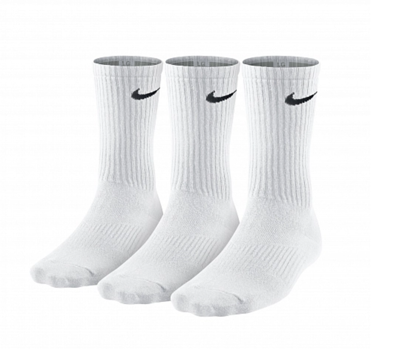Носки длинные белые Nike Lightweight Crew