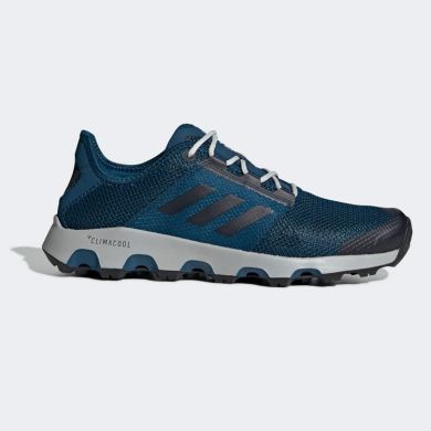 Синие треккинговые кроссовки Adidas Terrex Climacool Voyager