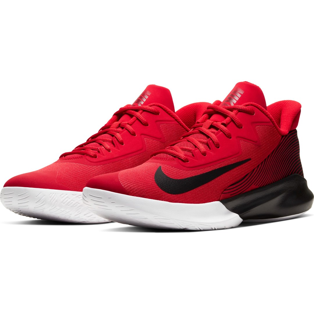 Красные волейбольные кроссовки Nike Precision IV