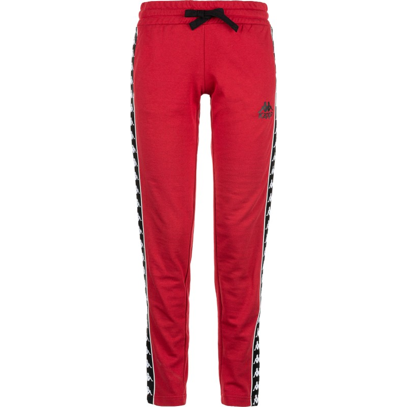 Тонкие хлопковые спортивные штаны Kappa Women's Pants красные