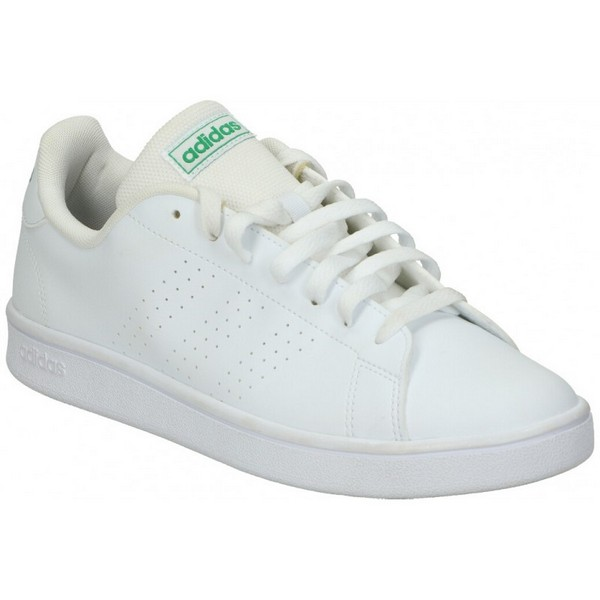 Белые низкие кроссовки Adidas ADVANTAGE BASE