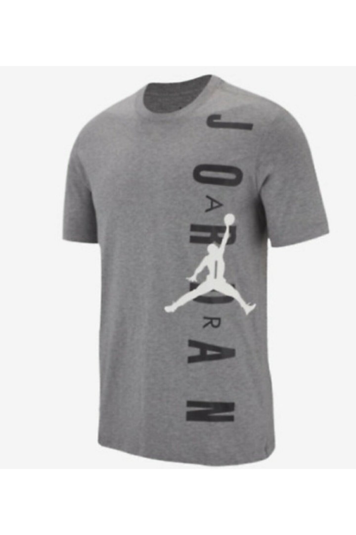 Серая футболка Nike Aır Jordan Vertıcal T Shırt