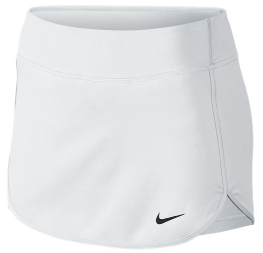 Юбка белая Nike W Straight Court Skirt для спорта