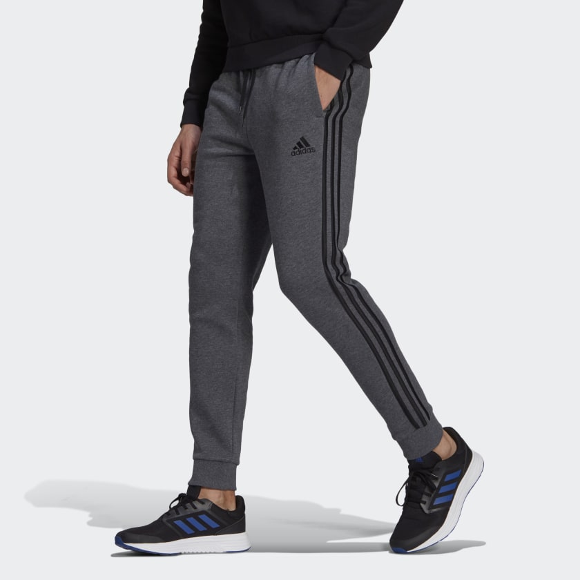 Утепленные брюки с лампасами Adidas Essentials 3-Stripes на флисе