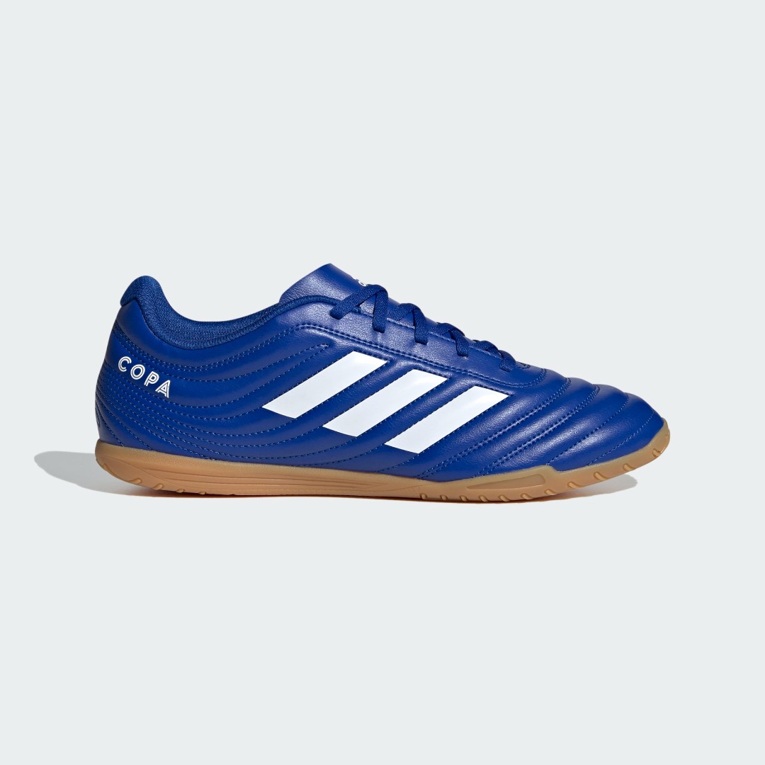Синие футзалки Adidas Copa 20.4 IN
