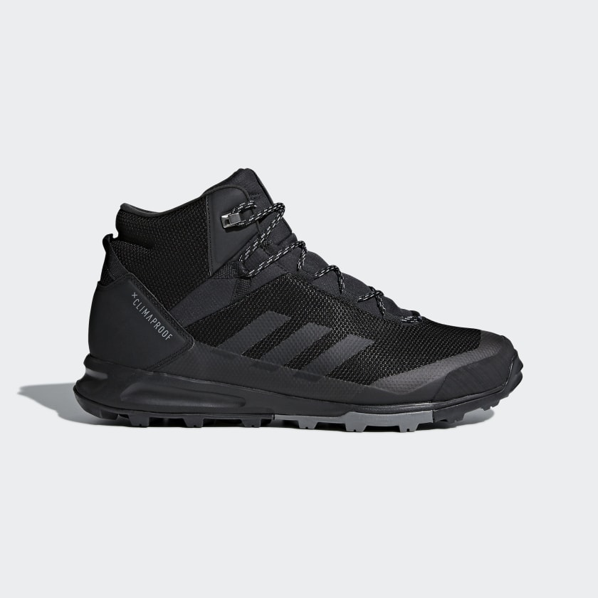 Черные водонепроницаемые ботинки Adidas (осень)