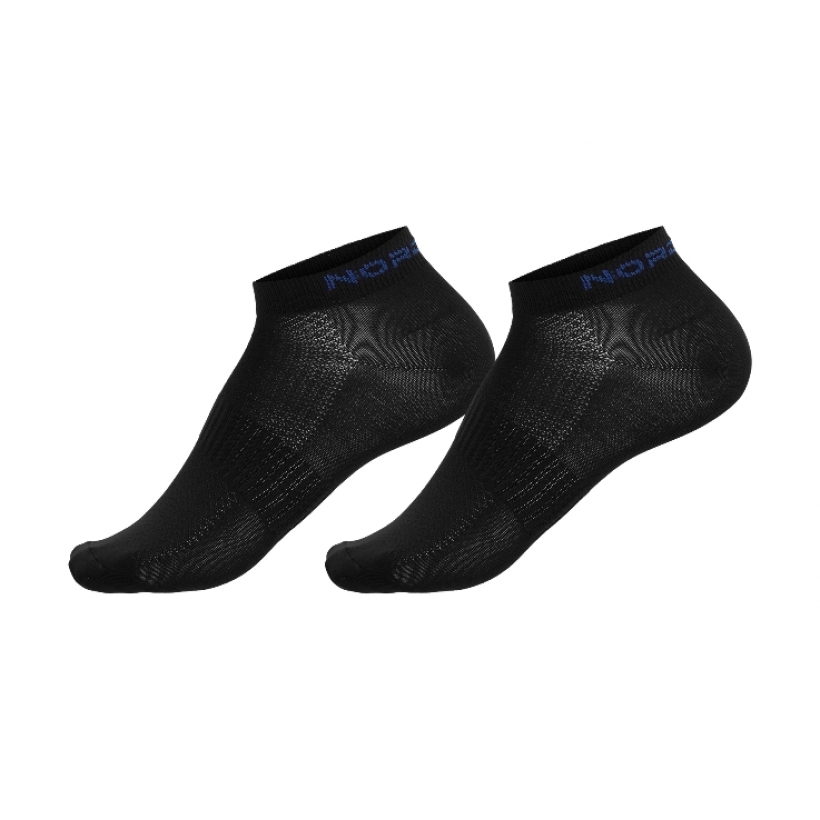 Черные короткие носки для бега Nordski Run