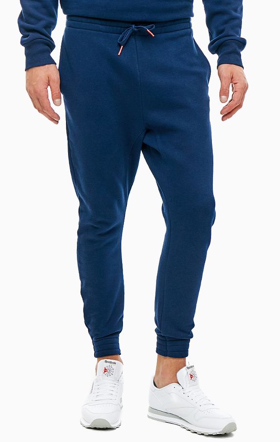 Хлопковые брюки Reebok Classic синие