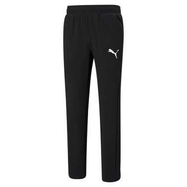 Спортивные прямые черные брюки Puma Essential Logo Sweat Pants