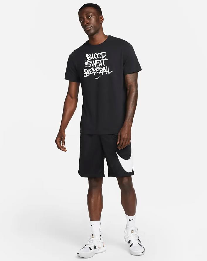 Черные шорты Nike Dri-FIT для спорта и прогулок