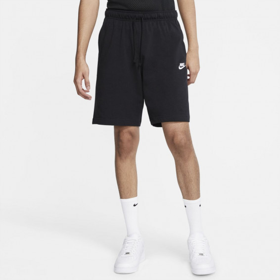 Черные хлопковые шорты Nike Sportswear Club для спорта и прогулок