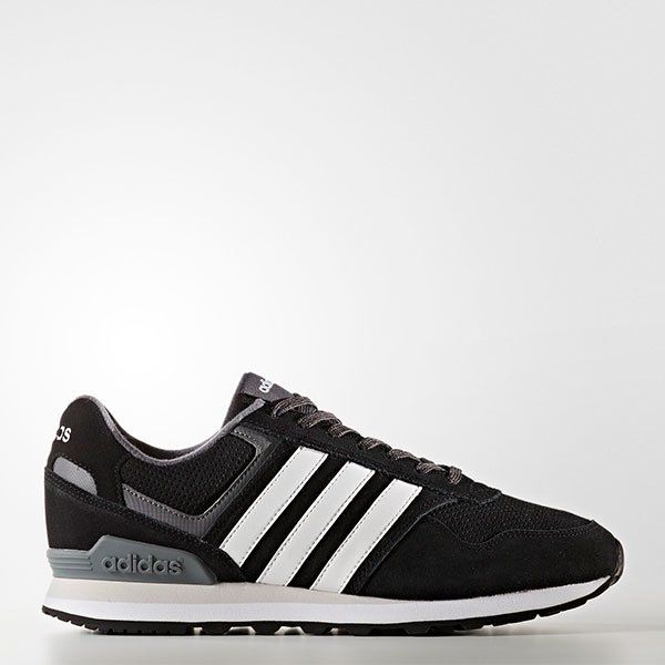 Замшевые черно-белые низкие кроссовки Adidas