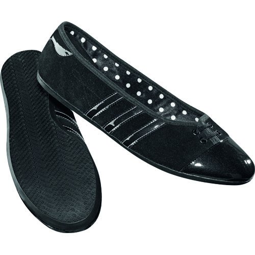 Черные балетки Adidas
