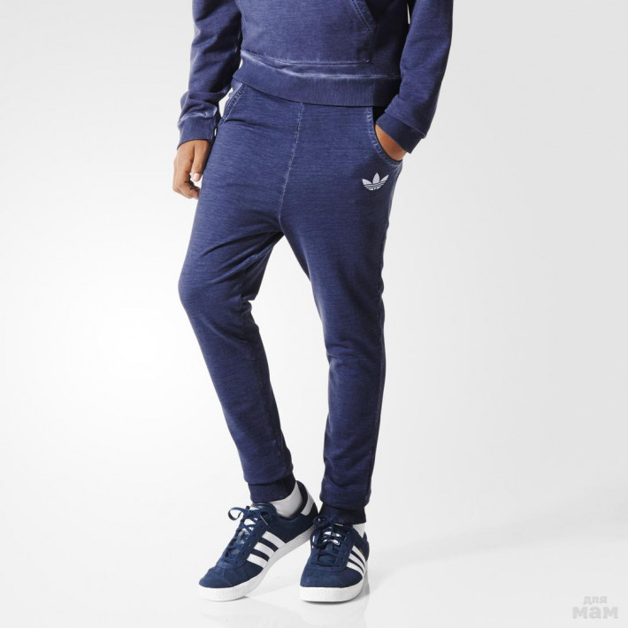 Теплые зауженные брюки Adidas Sportswear