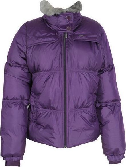 Фиолетовая куртка Reebok с мехом