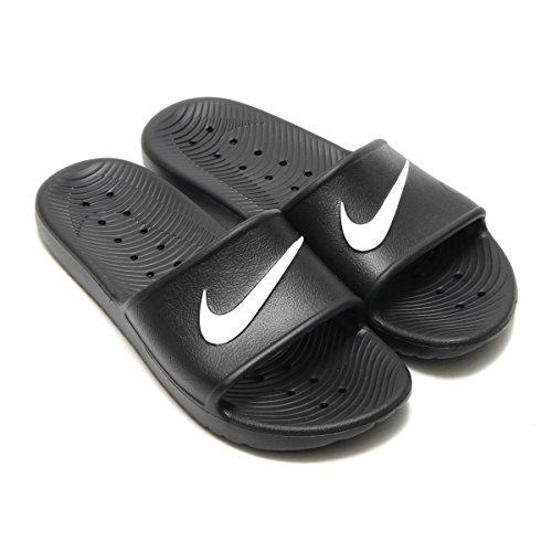 Черные шлепанцы Nike