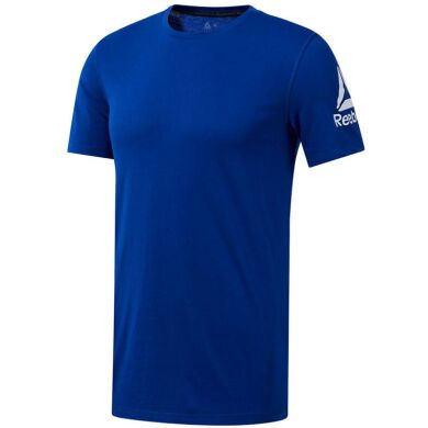 Мужская футболка Reebok синяя для бега