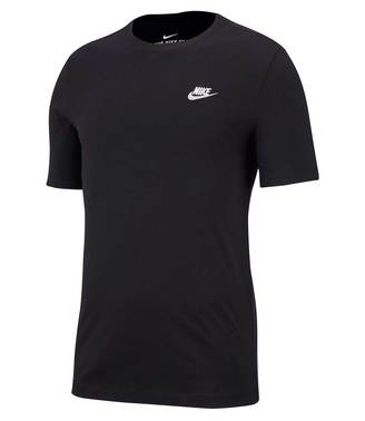 Черная футболка Nike Sportswear Club Men's T-Shirt