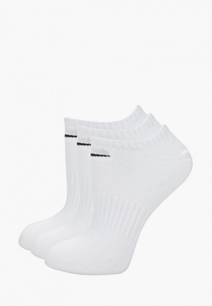 Короткие белые носки Nike для спорта