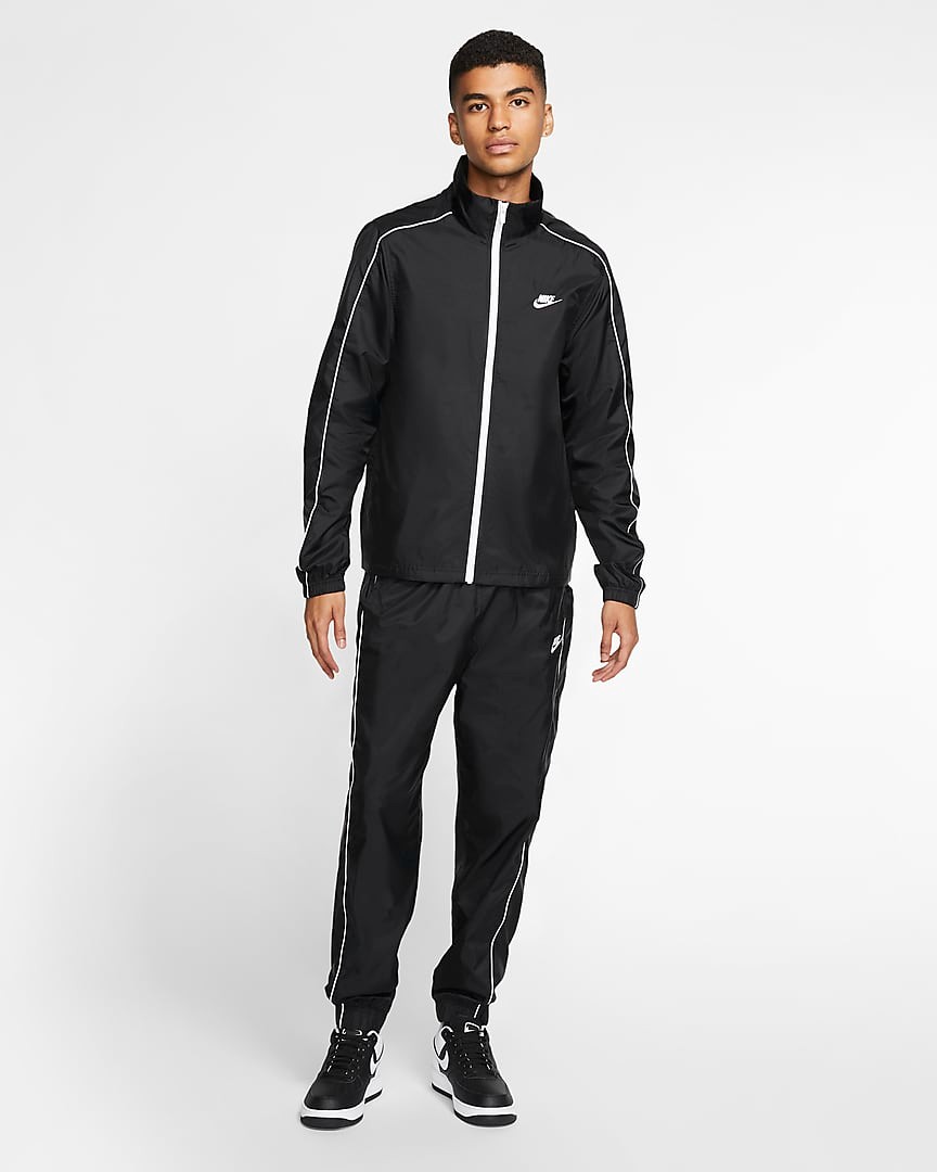 Костюм для бега Nike Sportswear черный