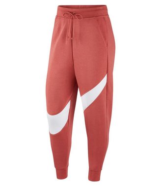 Оранжевые теплые брюки Nike на флисе