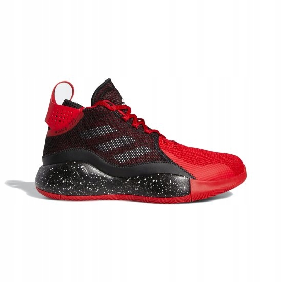 Красные баскетбольные кроссовки Adidas