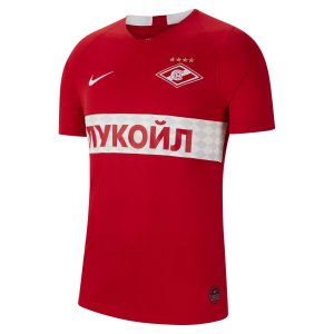 Красная подростковая футболка Spartak Moscow 2019/20 Stadium Home Older Kids' Football