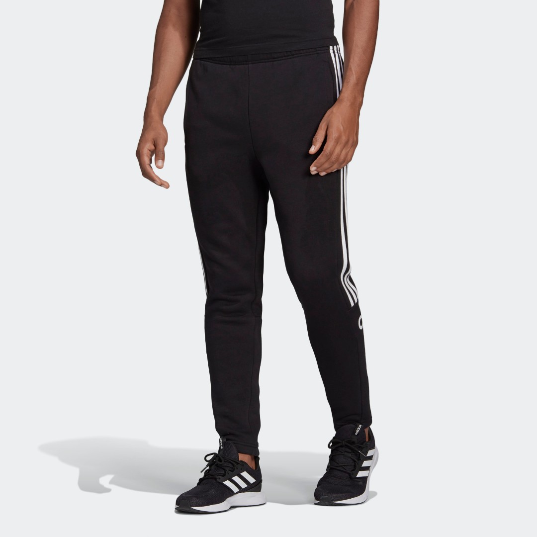 Зауженные утепленные брюки Adidas