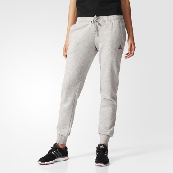 Серые свободные брюки Adidas Essentials с карманами