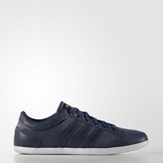 Замшевые темно-синие кроссовки Adidas Unwind M