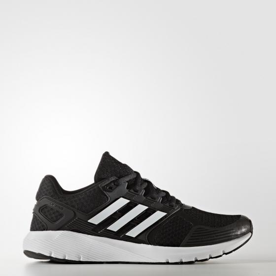 Черно-белые беговые кроссовки Adidas DURAMO 8 M