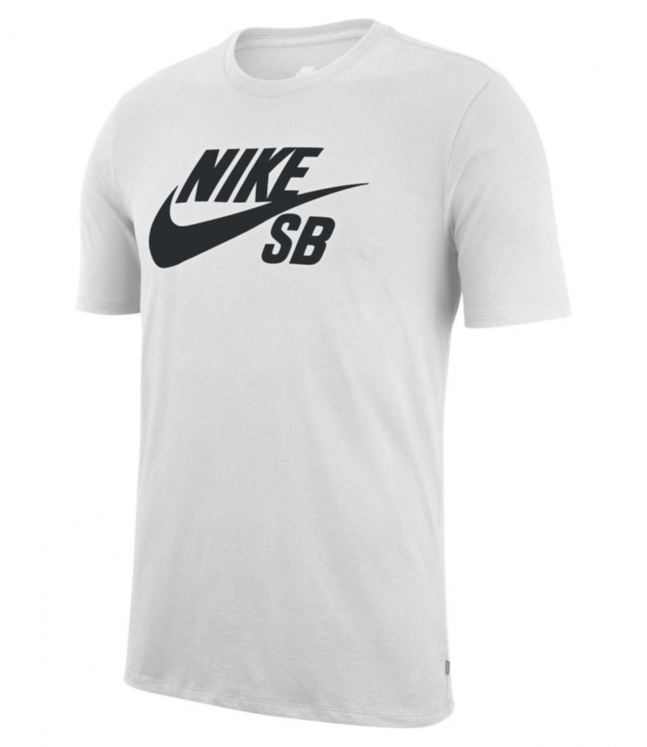 Мужская футболка Nike белая (ч/б)